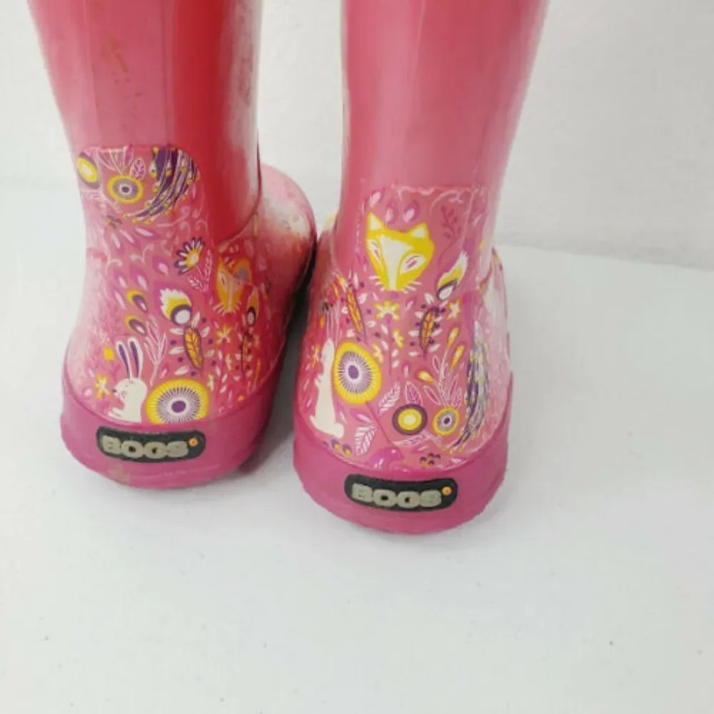 Bogs‎ Unisex Kids 71739 690 Waterproof Rain Boots 5